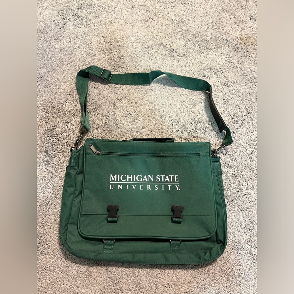 Michigan State travel briefcase